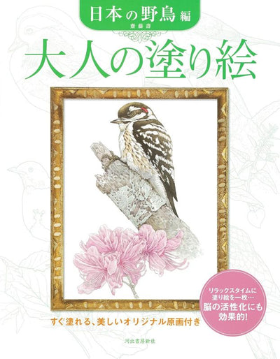 PREORDER Adult Coloring Book: Japanese Wild Birds