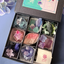 PREORDER Harapecolab Hydrangea Gemstone Wagashi Candy, Tea, and Candle Set