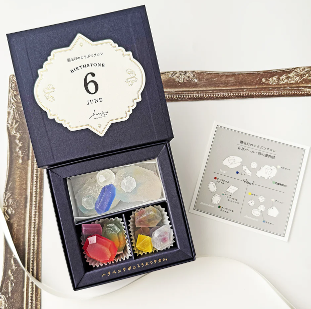 PREORDER Harapecolab June Birthday Gemstone Wagashi Candy
