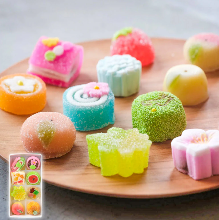 PREORDER Takanoya Sadahiro Hana no Yoi Wagashi Assortment (8 Pieces)