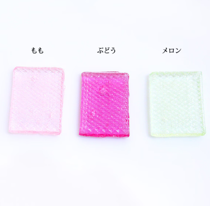 PREORDER Kyoto Marun Usu-Ame Peach, Grape, and Melon Candy in Sakura Box