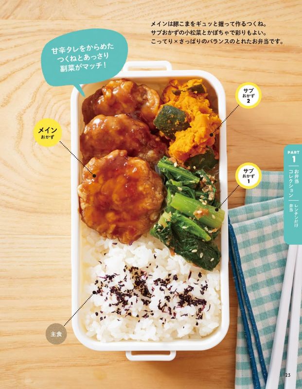 PREORDER 365 Bento Side Dishes with Just One Ingredient