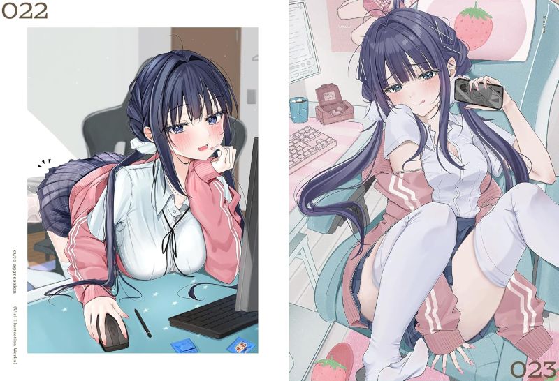 PREORDER Cute Aggression: Uiri Artworks