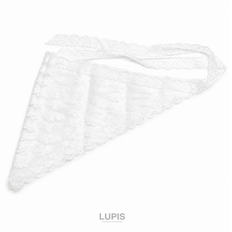 LUPIS Floral Lace Headscarf