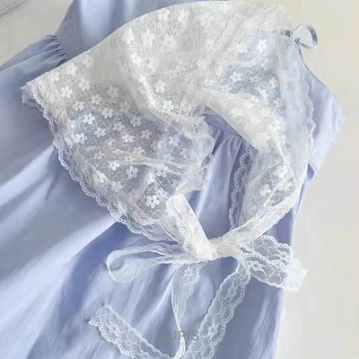 LUPIS Floral Lace Headscarf