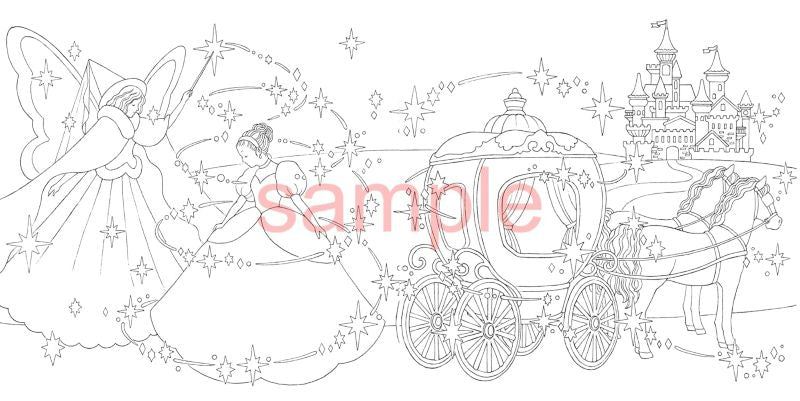 PREORDER A Nostalgic Fairy Tale World Coloring Book