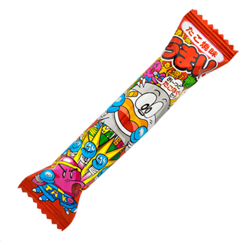 Yaokin Umaibo Rice Cracker Stick (Takoyaki Flavor)