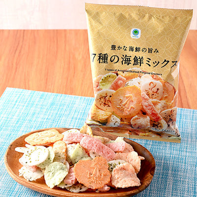 FamilyMart 7-Type Assorted Seafood Flavored Crackers