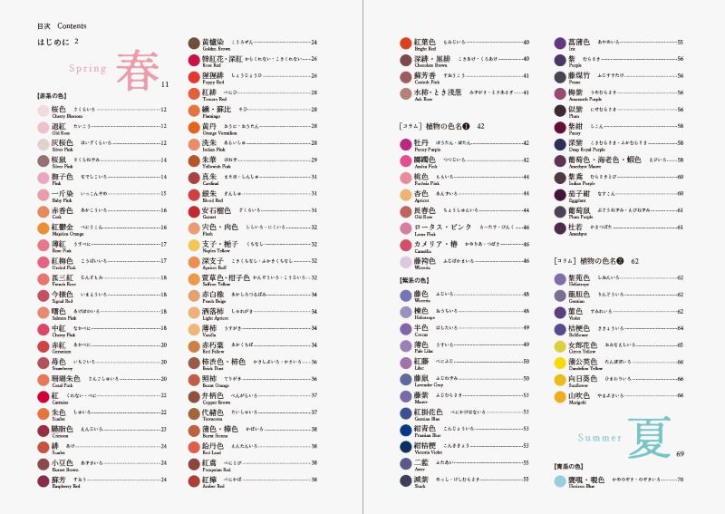 PREORDER Beautiful Traditional Colors of Japan
