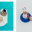 PREORDER Tiny Cats and Bread Plush Toys Made from Fleece and Felt