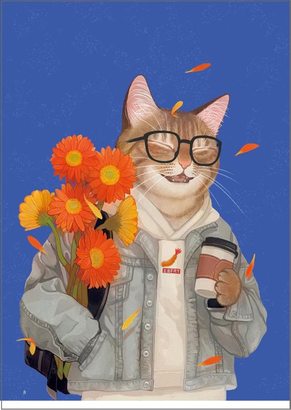 PREORDER Cats in All Four Seasons: Ono Mai Art Book