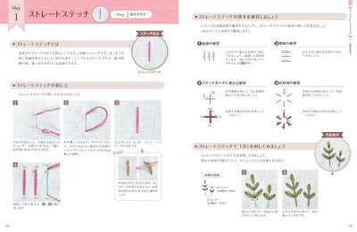 PREORDER Learn Basic Embroidery Stitches in 30 Days