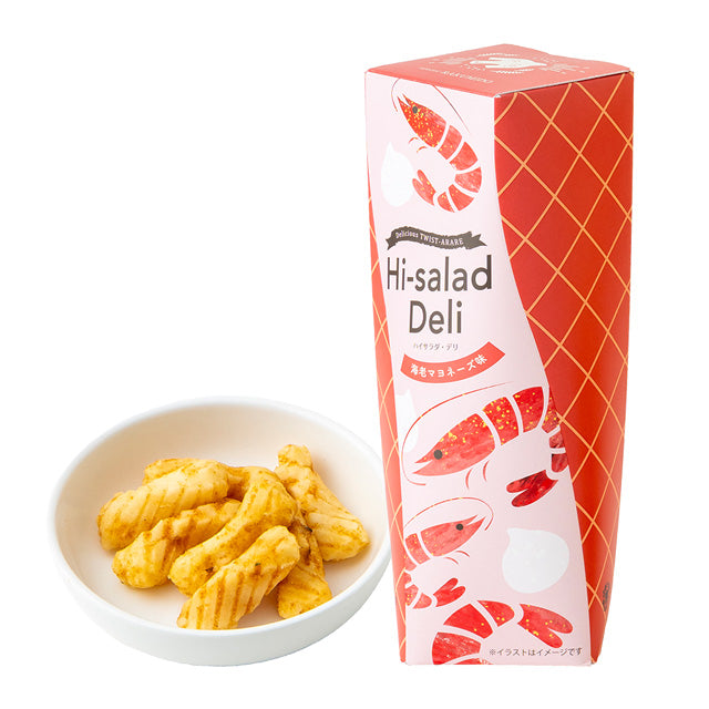 Toyosu Rakumido Hi Salad Deli Assorted Rice Crackers