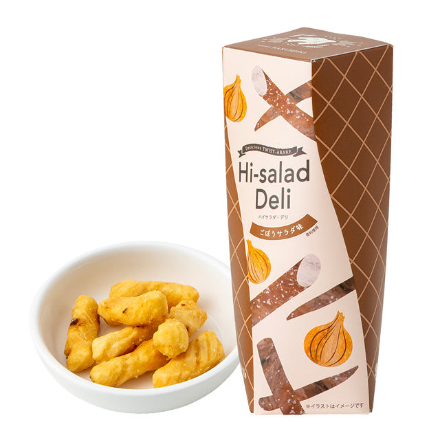 Toyosu Rakumido Hi Salad Deli Assorted Rice Crackers