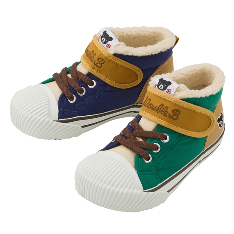 MIKI HOUSE Children's Fleece-Lined Winter Shoes