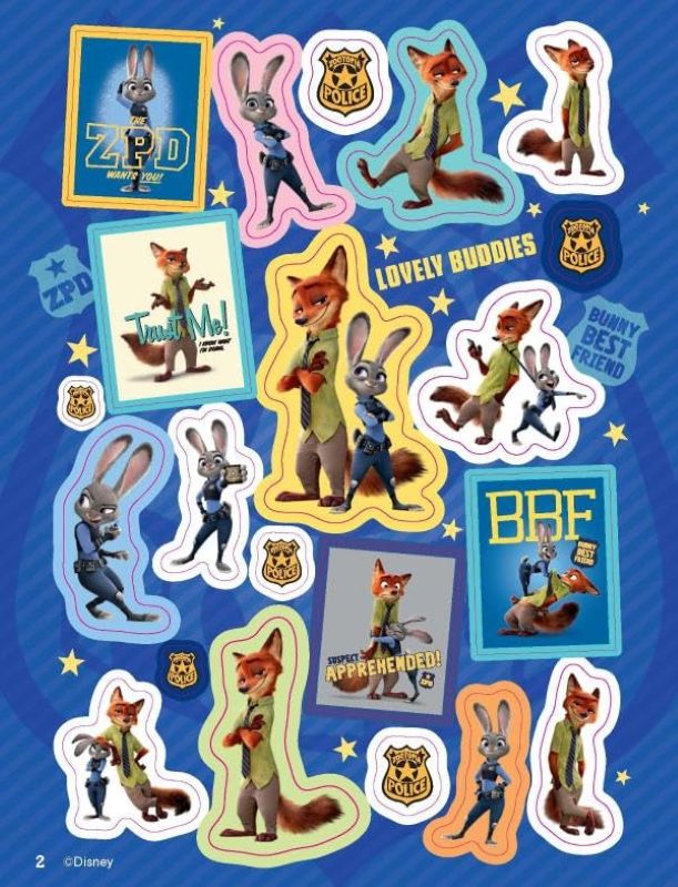 PREORDER Zootopia Complete Sticker Book