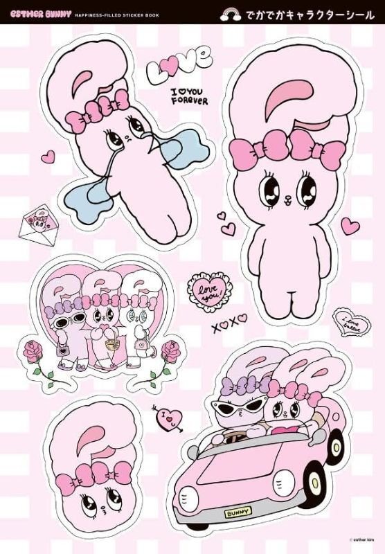 PREORDER Esther Bunny Happiness Sticker Book