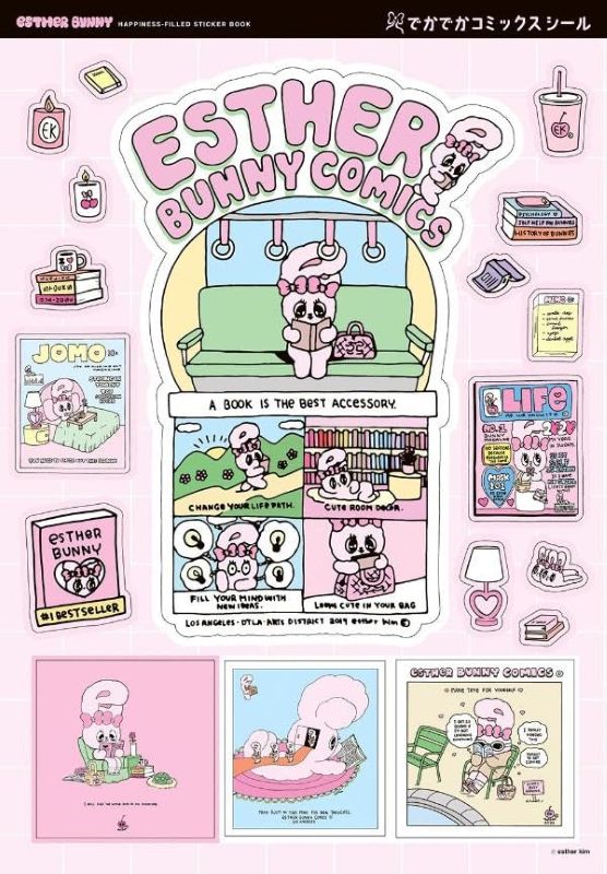 PREORDER Esther Bunny Happiness Sticker Book