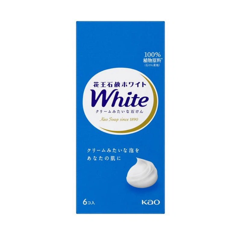 Kao White Soap (Set of 6)