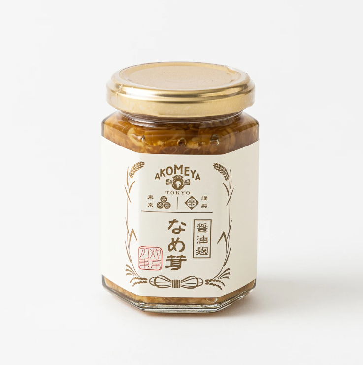 AKOMEYA TOKYO Shoyu Koji Nametake - Enoki Mushrooms in Soy Sauce and Rice Malt
