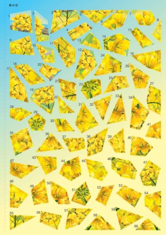 PREORDER Sticker Puzzle Book: A Scenic Walk Guided by Flowers