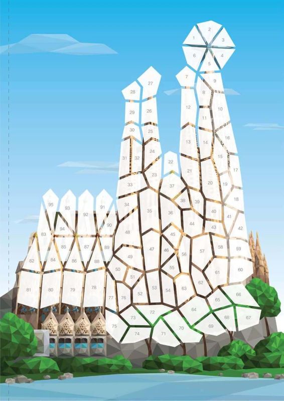 PREORDER Sticker Puzzle Book: Beautiful Landmarks of the World