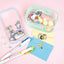 PREORDER mofusand Reusable Healing Washi Tape Style Deco Stickers & Memo Book (with Original Stand)