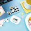 PREORDER mofusand Reusable Healing Washi Tape Style Deco Stickers & Memo Book (with Original Stand)