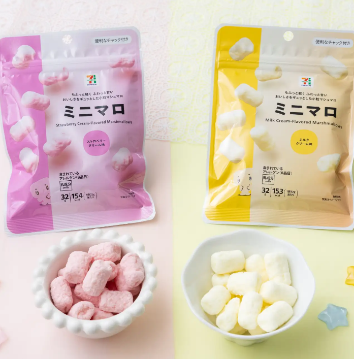 7-Eleven Strawberry Cream Flavored Marshmallows