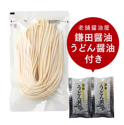 Ishimaru Semi-fresh Kamatama Udon Noodles with Dashi Soy Sauce