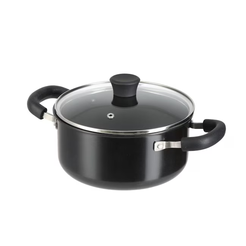 Nitori Soft-Grip Two-Handed Pot (20 cm) – Compatible with IH & Gas Stoves