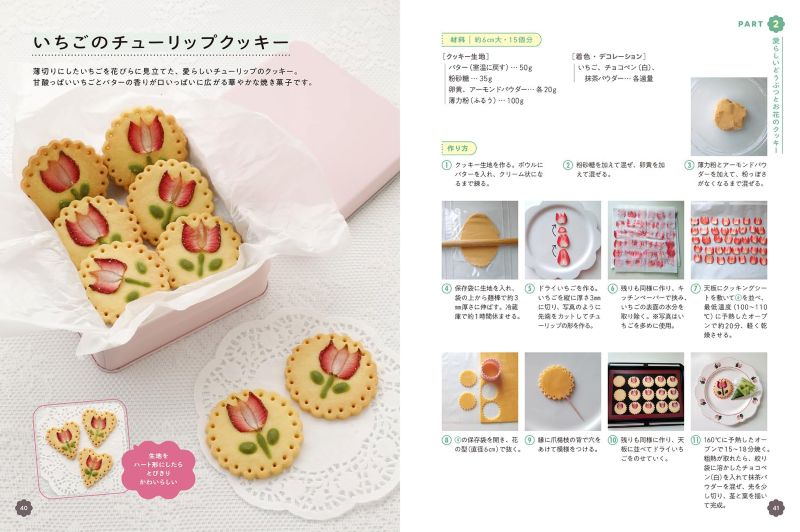 PREORDER Cute Mini Animal & Flower Breads and Sweets for Beginners