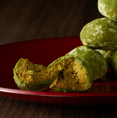 Itohkyuemon Marui Midori Sea Salt Matcha Polvorone Cookies