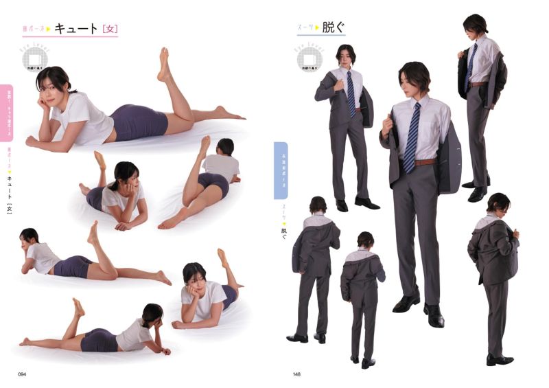 PREORDER Momo Momoto's Character Acting Pose Collection