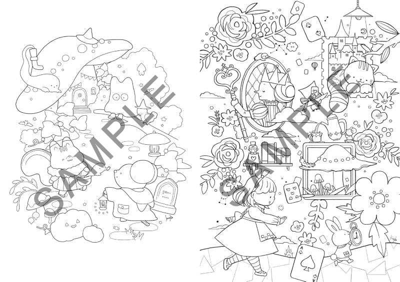 PREORDER  Cute Fairy Tale World: A Heartwarming Coloring Book