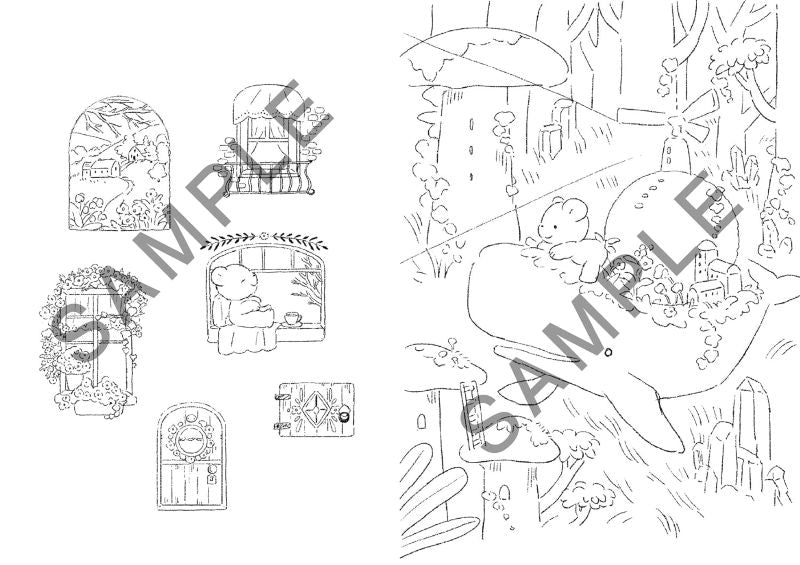 PREORDER  Cute Fairy Tale World: A Heartwarming Coloring Book