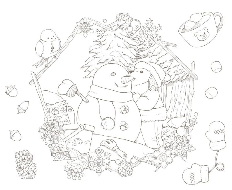 PREORDER The Traveling Animal Orchestra Coloring Book