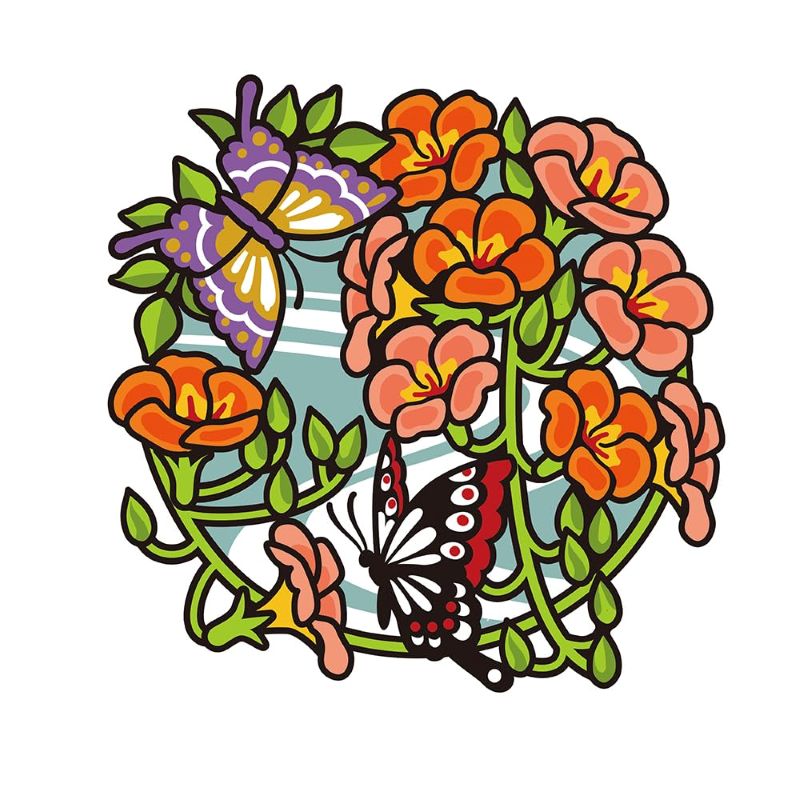 PREORDER Healing Puzzle Coloring: A Floral Calendar of the Four Seasons