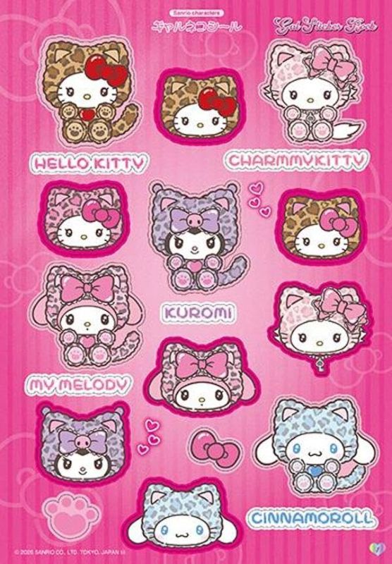 PREORDER Sanrio Sparkly Girl Sticker Book
