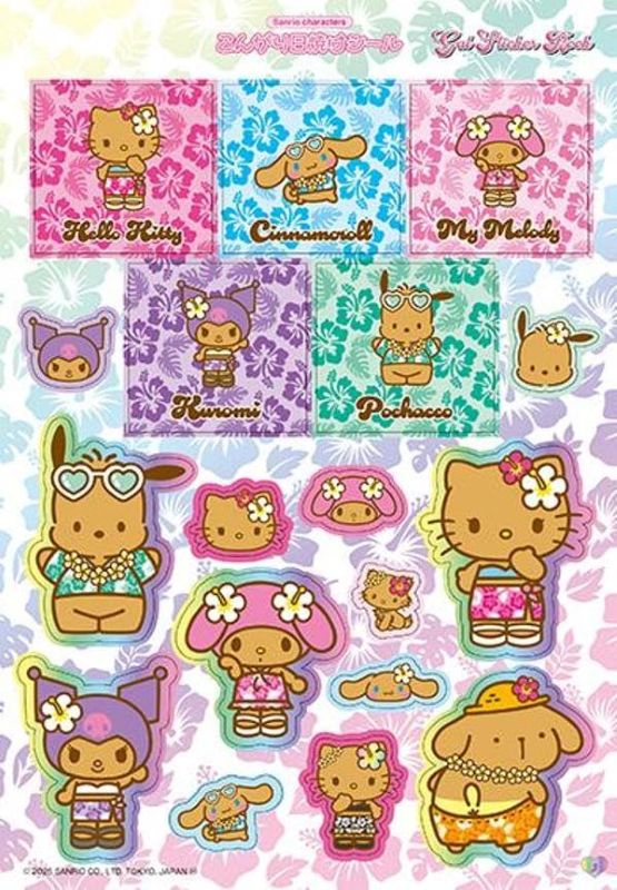 PREORDER Sanrio Sparkly Girl Sticker Book