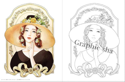 PREORDER Adult Coloring Book: Masterpieces and Maidens