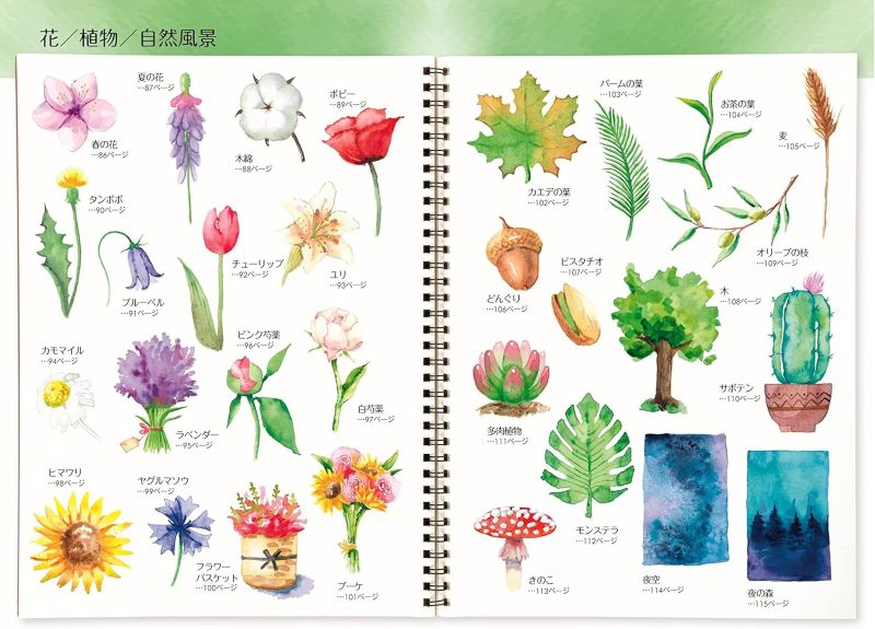 PREORDER Easy Watercolor in 4 Steps: From Fruits, Plants & Sweets to Cute Creatures
