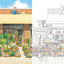 PREORDER A Coloring Book Journey Through Korea's Four Seasons with Two Cats