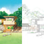 PREORDER A Coloring Book Journey Through Korea's Four Seasons with Two Cats