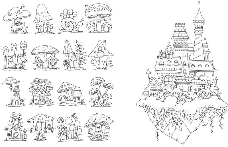 PREORDER Little Treasure Box: A Coloring Book Full of Mini Motifs