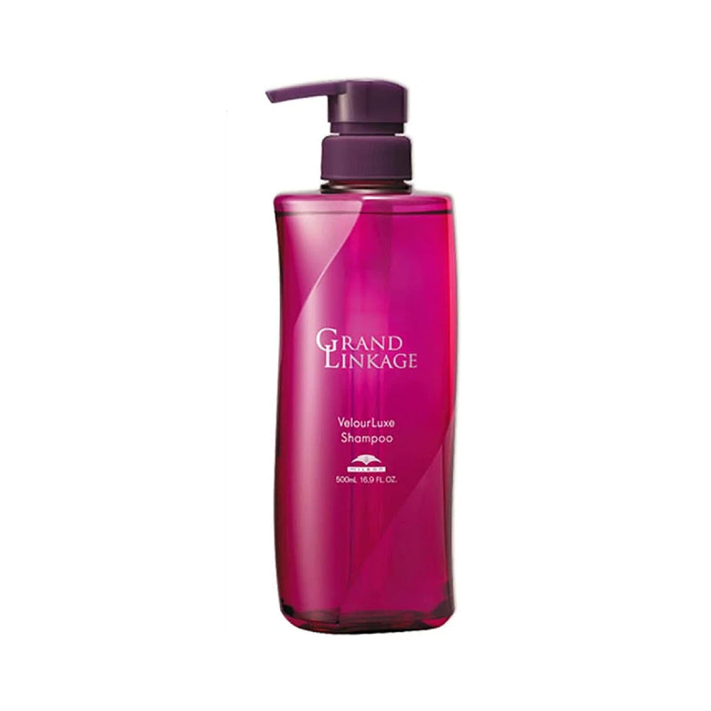 Milbon Grand Linkage Velour Luxe Shampoo and Conditioner for Color Treated Hair