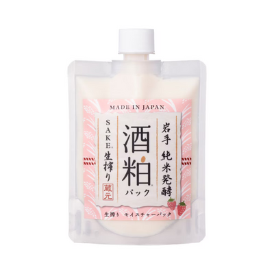 SAKEKASU Sake Lees Strawberry Pack Mask
