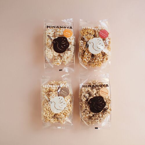 Hinanoya Puffed Brown Rice Cakes (Assorted Flavors)