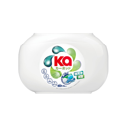 Ouji Sekken Ka 4-in-1 Laundry Pods (Citrus Tea and White Musk Scent, 20 pieces)