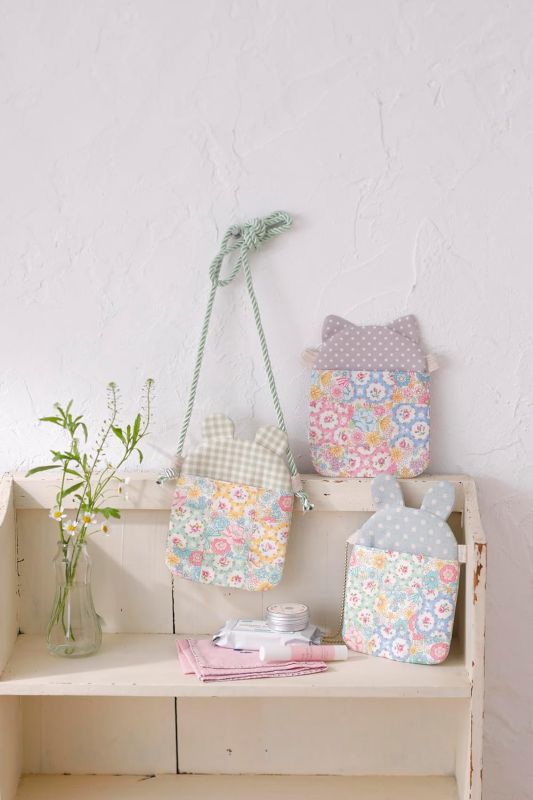 PREORDER Commercial Use OK! 150+3 Fabric Accessory Projects